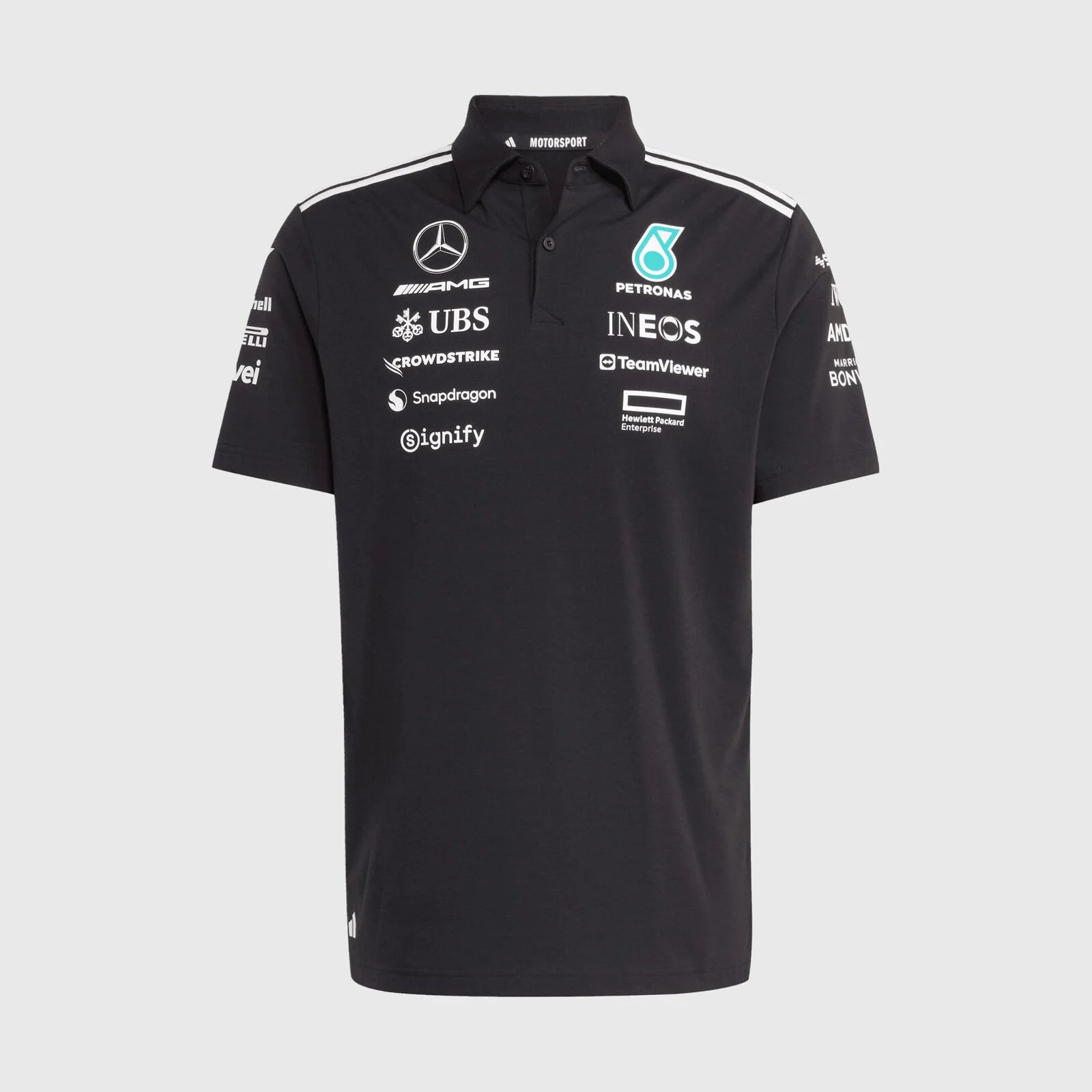 Mercedes-AMG F1 2025 Team Polo Shirt – SHABA Speed