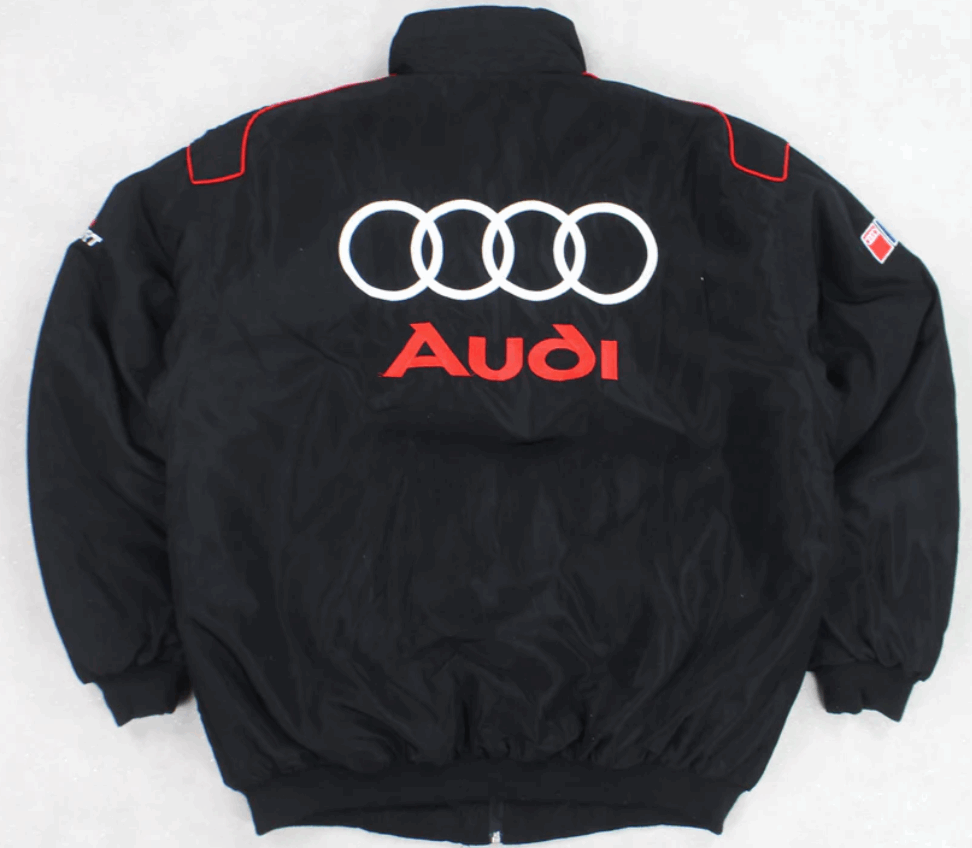 F1 Audi Embroidered Vintage Racing Jacket