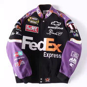 Rare FedEx NASCAR Vintage Embroidered Jacket - Unisex