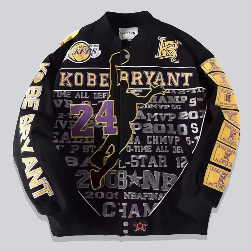 Rare KOBE BRYANT Vintage Embroidered Jacket - Unisex