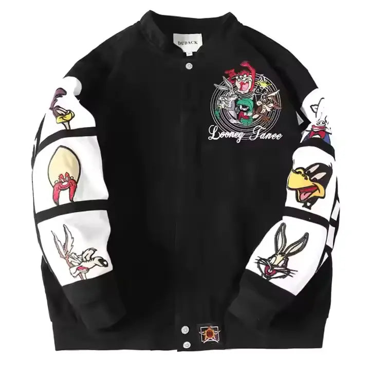 Rare Looney Tunes NASCAR Vintage Embroidered Jacket - Unisex