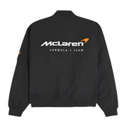 F1 McLaren Black Embroidered Vintage Racing Jacket
