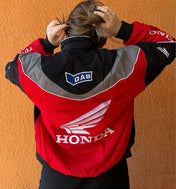 F1 HONDA Embroidered Vintage Racing Jacket