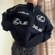F1 Lexus Embroidered Vintage Racing Jacket