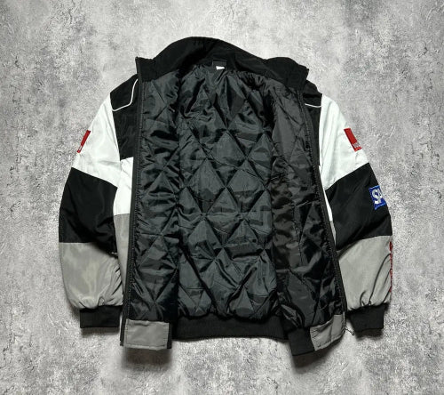 mercdes-mclaren vintage racing jacket